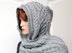 Hooded scarf "Anika"