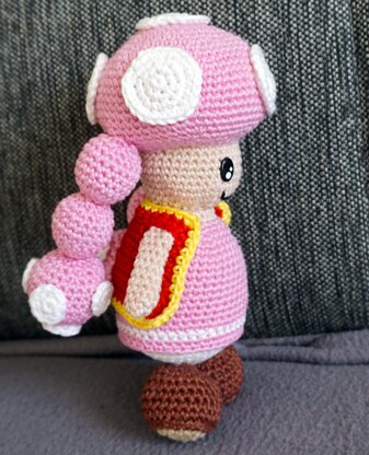 Crochet Pattern for Toadette!