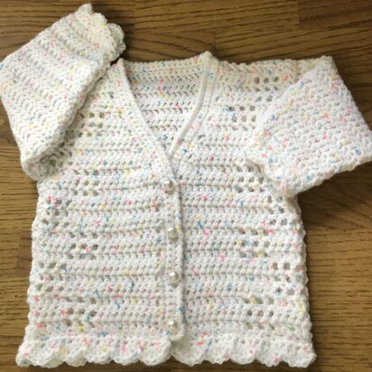 Crochet Cardigan Pattern for Baby/Child (1011)