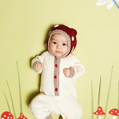 Mushroom Onesie (0-9 Months)