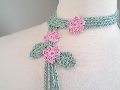 Sweet Pea Lariat Scarf