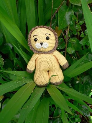 Liontis the amigurumi  lion