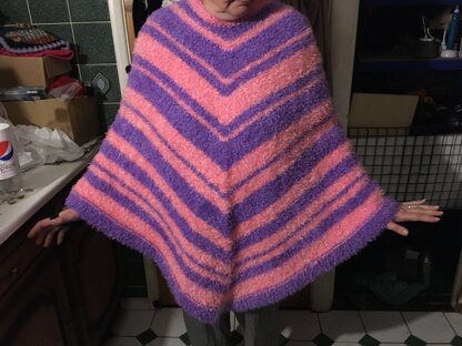 Striped Poncho