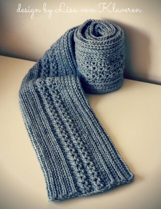 Simple Cable Scarf