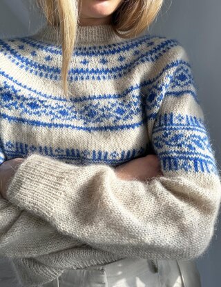 Porcelain Yoke Sweater