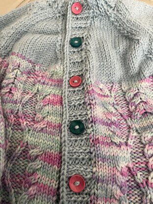 Emerald Baby Cardigan