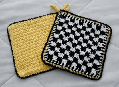 Art Deco Potholders