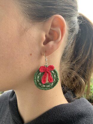 Wreath earrings