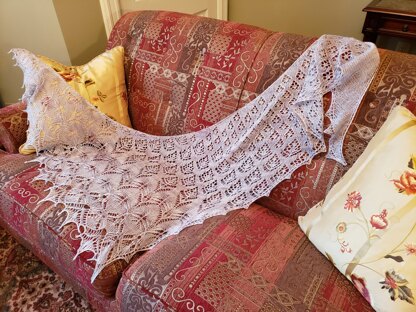 Lacebark shawl