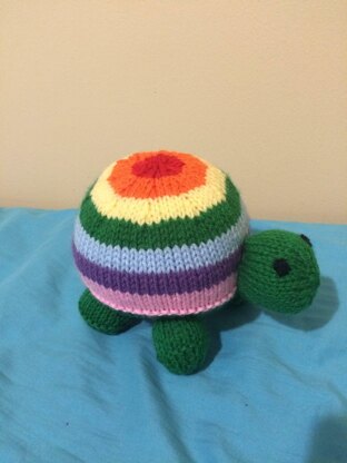 Cute Rainbow Turtle Pattern