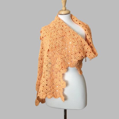 Daisy Lace Shawl