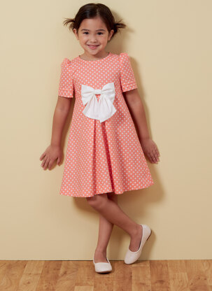 Butterick Children's Dress B6886 - Paper Pattern, Size 2-3-4-5-6