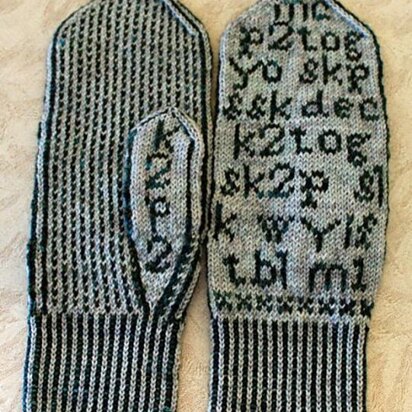 Knittens - knitting pattern