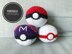 Pokeball Amigurumi: Regular, Master and Premier Balls