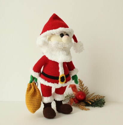 Migurumi Santa Claus /Christmas /Crochet Santa/