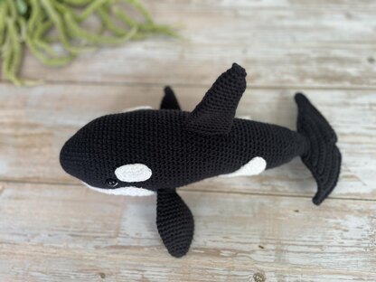 Kalla the Orca Whale Amigurumi