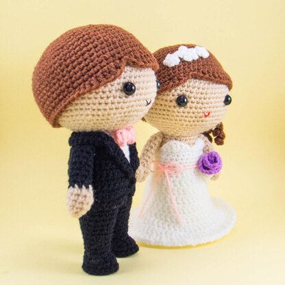 Bride and Groom Amigurumi