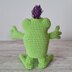 Arnie the Alien - UK Terminology - Amigurumi