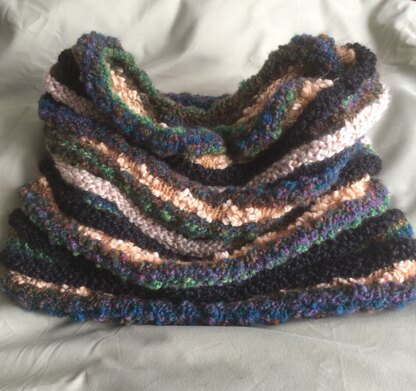 Knit Ridge Cowl