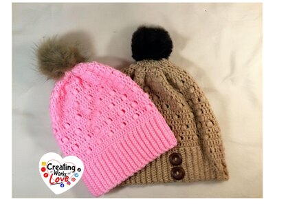 Judith Puff Stitch Hat