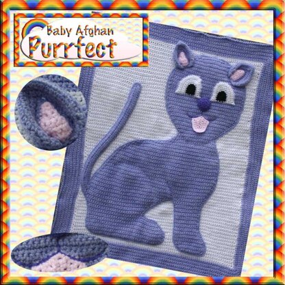 Animal Baby Blanket - Purrfect