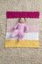 Happy Baby Ripple Afghan in Lion Brand Coboo - L80157 - Downloadable PDF