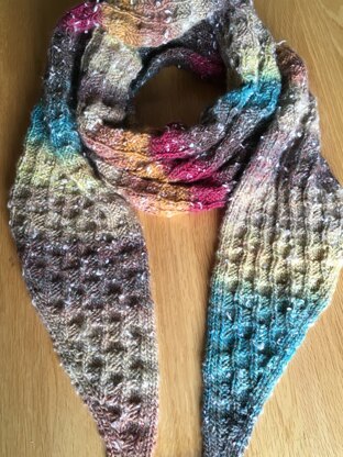 Multicoloured scarf version 2