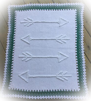 4 Arrows Baby Blanket