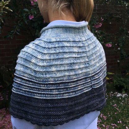 Permafrost crochet mini poncho