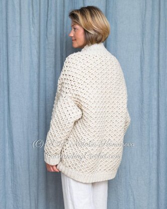 Diamond Cable Cardigan