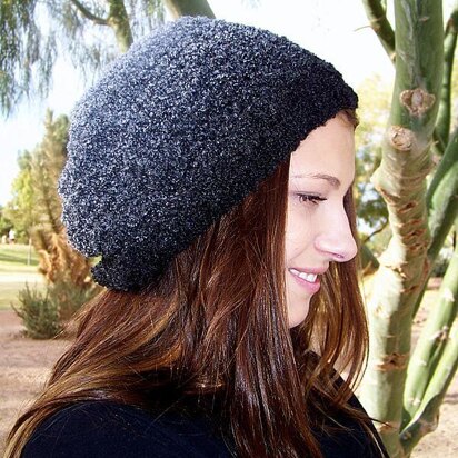 Slouchy Hat - knitting pattern