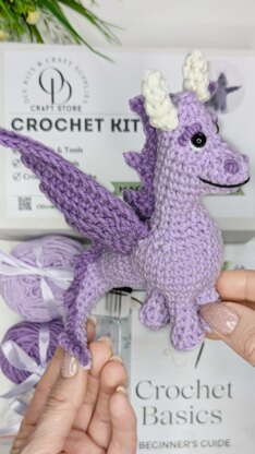 Magnar the Dragon crochet pattern, amigurumi dragon pattern