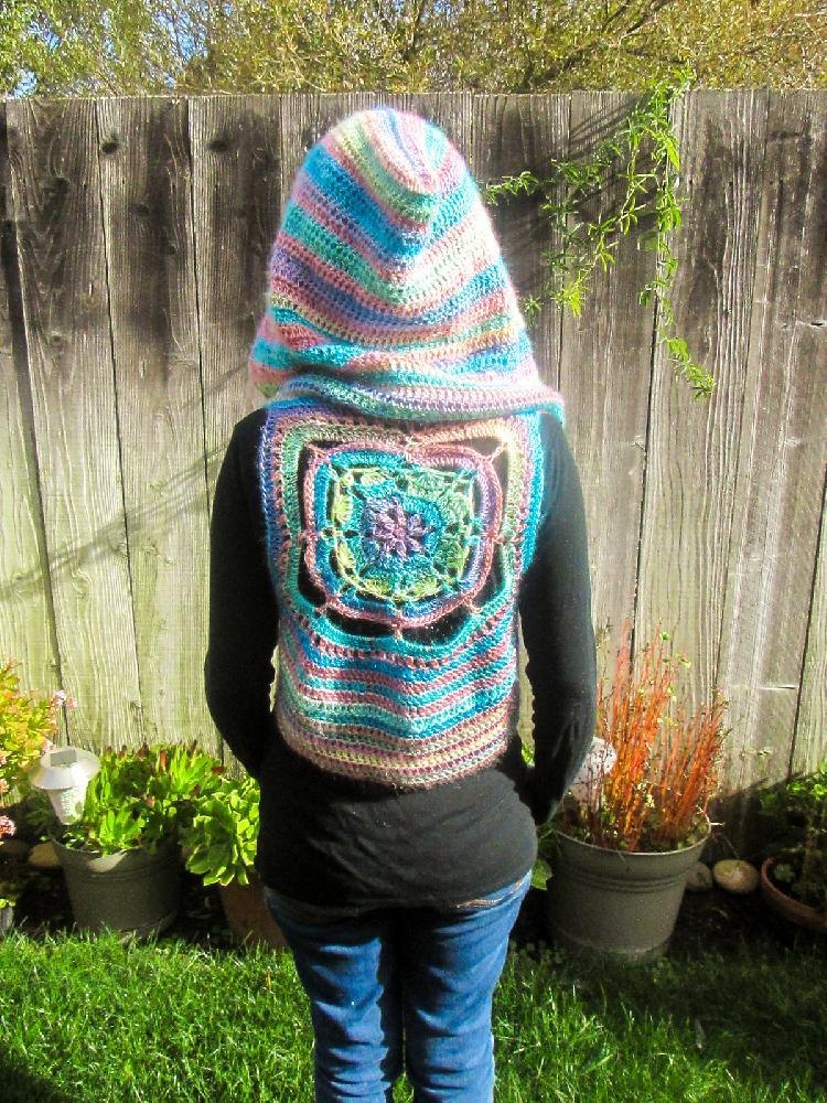 Fairy Hooded Vest Crochet pattern by Amanda Michelle, Knitting Patterns