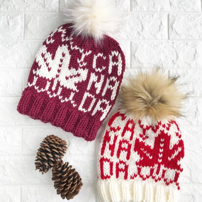 CA-NA-DA Slouch - knitting pattern