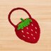 Strawberry Bag Pdf Pattern + Video Tutorial