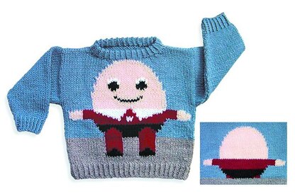 Humpty Dumpty Sweater to Knit