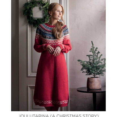 Joulutarina (A Christmas Story) Knitted Dress in Novita - 0070009 - Downloadable PDF