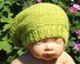 BABY SILK GARTER STITCH SLOUCH BEANIE HAT KNITTING PATTERN - MADMONKEYKNITS