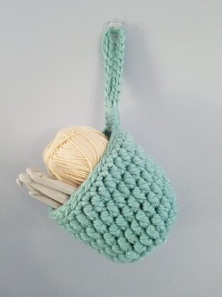 Simple Bolster Hanging Basket