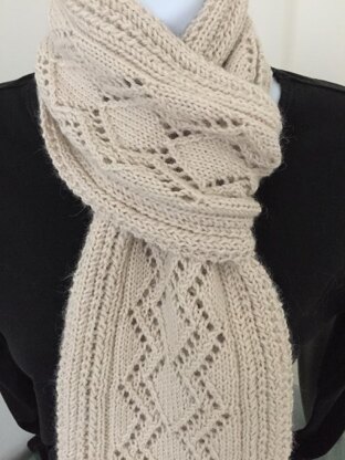 Devonshire Scarf with Fingerless Mitts