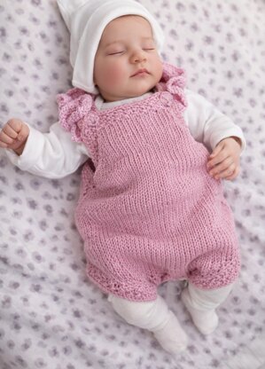 Baby DK Romper, Customisable with Bow, Frills or Bobbles