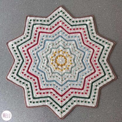 Candy Dot Star Blanket