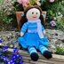 Pansy Rag Doll Knitting Pattern - Toy Knitting Pattern.