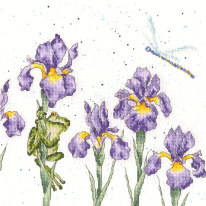 Bothy Threads Damsels And Dragons by Hannah Dale Cross Stitch Kit - 26 x 26cm