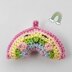 Sun & Rainbow Key Chains Crochet Pattern