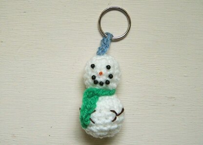 Snowman key chain