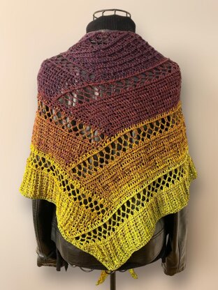 Flat Triangular Scarf "Nemesis" aka "Akaste 2.0"