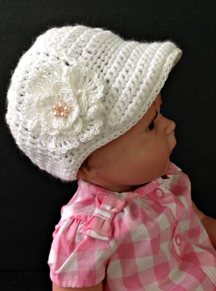 Crochet baseball hat pattern sale