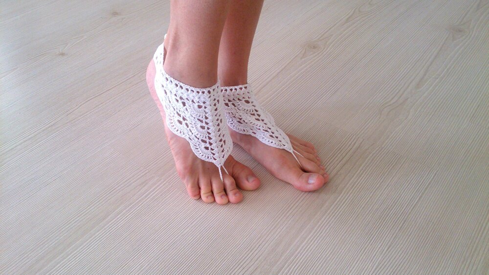 25 Crochet Barefoot Sandals Patterns - Crochet News