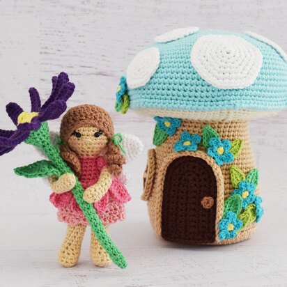 Petunia the Garden Fairy & Her Mushroom House